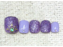 ラメ　パープル¥9530