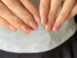 ラメ入りワンカラー