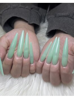 長さ出しのできるサロン