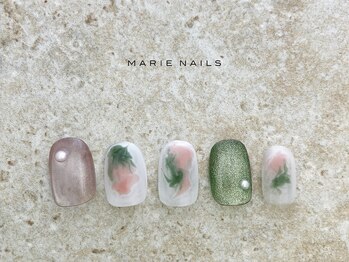 マリー ネイルズアンドラッシュアート モザイクモール港北店(MARIE NAILS & LASH ART)/☆定額¥7,700デザイン　0312c