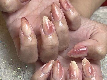 【夜ネイル専門】めるまるの写真/【松山｜25時まで営業】夜、盛れたい子集合◎お仕事帰り・同伴にも◎SNS映えネイルで指先まで輝く♪