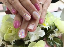 プルミエ ネイル(Premier Nail)/ホロを散りばめて★定額デザイン