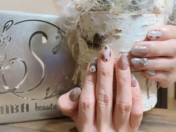 アニマル柄×ドームストーン