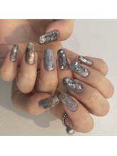 ヌア(nur.)/くすみブルーnuance