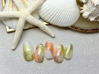 モンスリールネイル(Mon sourire nail)/【ハンド】定額アート9980円