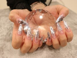 オーロラネイルニュアンスネイル