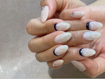 オーク 兵庫(OAK)/上品レースネイル°♪