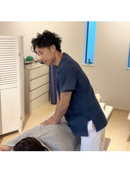 経堂鍼灸整体院/背部のほぐし