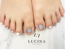 ネイルスタジオ ルキナ(LUCINA)/c-360 ぷっくりフラワーネイル