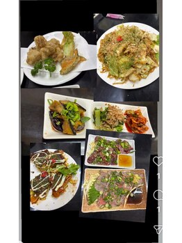 ヨサパーク エリー 富雄(YOSA PARK ellie)/サロンの1階の鉄板居酒屋♪