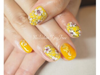 タイニーツリー(Tiny Tree)/フラワーネイル