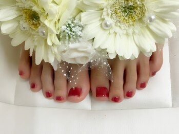 プルミエ ネイル(Premier Nail)/アンバーレッド☆シアーカラー