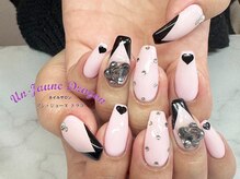 アン ジョーヌドラゴ/【自爪ネイル】ブラックピンク