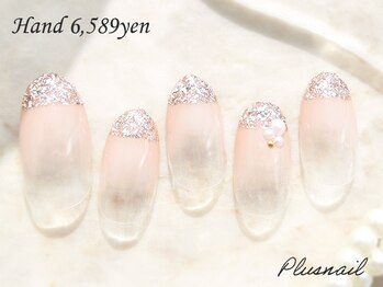 プラスネイル 自由が丘店(PLUS NAIL)/【2402】定額6,589円パール