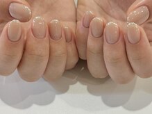 アイネイルズ 渋谷店(I nails)/【Karin.m】ラメベージュ