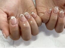 ハレトキネイル(haretoki nail)/マグネットフレンチ