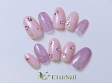 エリクサーネイル 渋谷(Elixir Nail)/定額aシンプル/クーポン使用