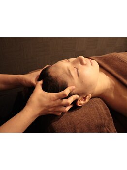 ヘッドスパで癒されたい