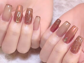 リス アイラッシュ ネイル 恵比寿(Liss)の写真/《ワンランク上の大人スカルプ》美しく魅せる指先に☆洗練されたデザイン"持ち"や"質"にこだわる贅沢ネイル