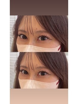 シュクレ豊田店(beauty salon shucre)/Wフラットラッシュ200本