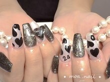 モアネイル 新宿/シンプルネイル/持ち込み/新宿