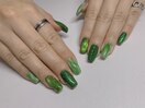 緑ネイル(担当:YU)
