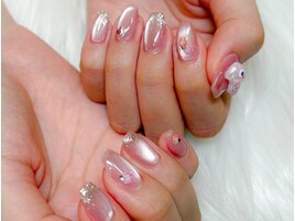 マグネット/フラワー/ラメグラ