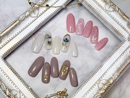 シンプル4本アート☆オフ込　1