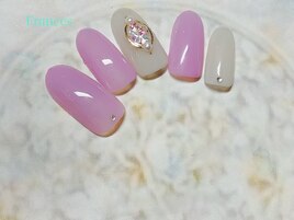 新作サンプル　シェルネイル