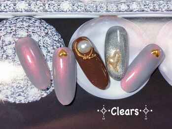 ビューティーネイルサロン クリアーズ(Clears)/偏光パールマグネットネイル♪