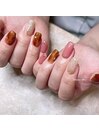 ニュアンスネイル/スタッズ