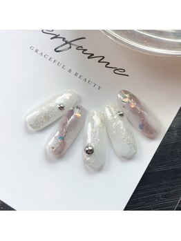 セプトネイル 函館店(SEPT NAIL)/7月大人可愛いサンプル　6930