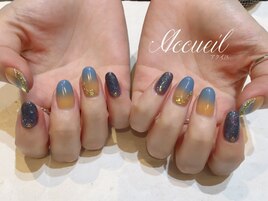 夜空ネイル