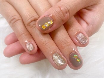 シンプルデザインネイル