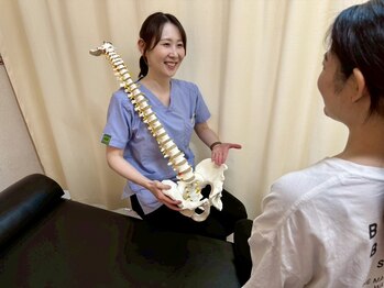 レフア 上北沢整体院/お身体の説明を行います！