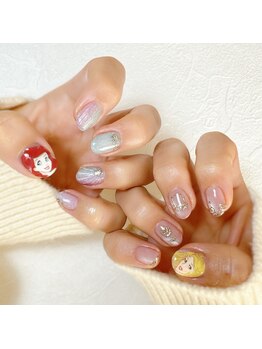 キャラクターネイル