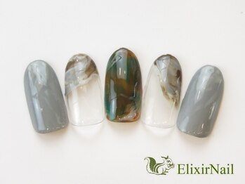 エリクサーネイル 神田(Elixir Nail)/シンプル &nbsp;/クーポン使用