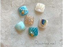 ロザンナ ネイル(Rosanna Nail)/【フット】プチデザインコース