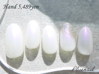 プラスネイル 自由が丘店(PLUS NAIL)/【2301】定額5,489円ブライダル