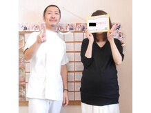 かしわぎ整体院/お客様とツーショット