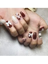 ネイルアヴァンス イオンモール和歌山店(Nail AVANCE．)/リボンハートネイル