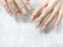 アーク ネイルアンドアイビューティ(Ark)/フレンチ＋ワンカラー