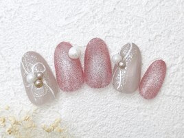 水引きネイル銀座フィルイン