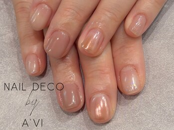 ネイルデコ(nail DECO)/【Jr.担当】クリアニュアンス