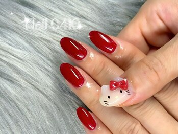 ネイル0410 すすきの(Nail 0410)/【ジェル】持ち込みアート2本