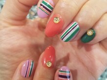 ネイリックス アヴェニール(NAILX avenir)/ボーダー×ストライプ