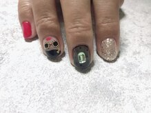 プティットスリール 西尾店(Petit Sourire)/【つけ放題】アジョリーネイル