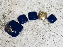 ネイルサロン アミュゼ/定額デザインフットジェル 