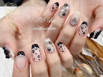 ネイルサロン トゥービー 御徒町上野(To Be)/パーツ付け放題コース8990円