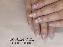 エーネイルサロン プラーカ本店(A-Nail Salon)/ツイードネイル